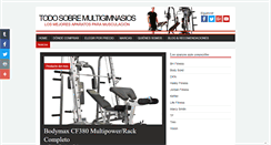 Desktop Screenshot of multigimnasios.es